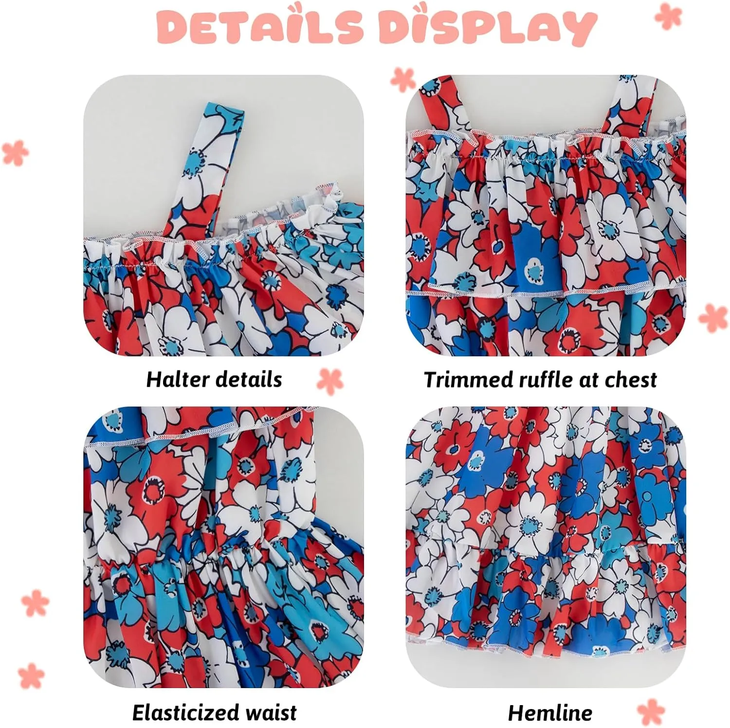 Baby Toddler Girls Dresses Chiffon Off Shoulder Flower Dress Baby Girl Clothes Summer Outfits 1-7 Years