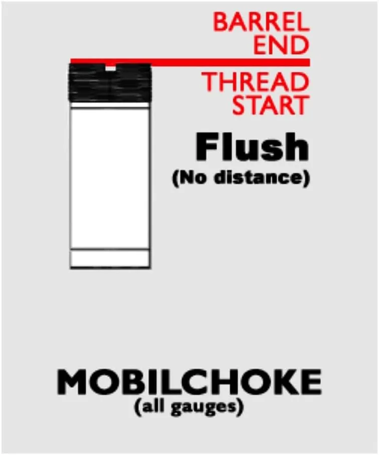 Beretta Mobilchoke Victory Extended 12Ga Nickel Plated Steel Choke Tube with Colored Alloy Band