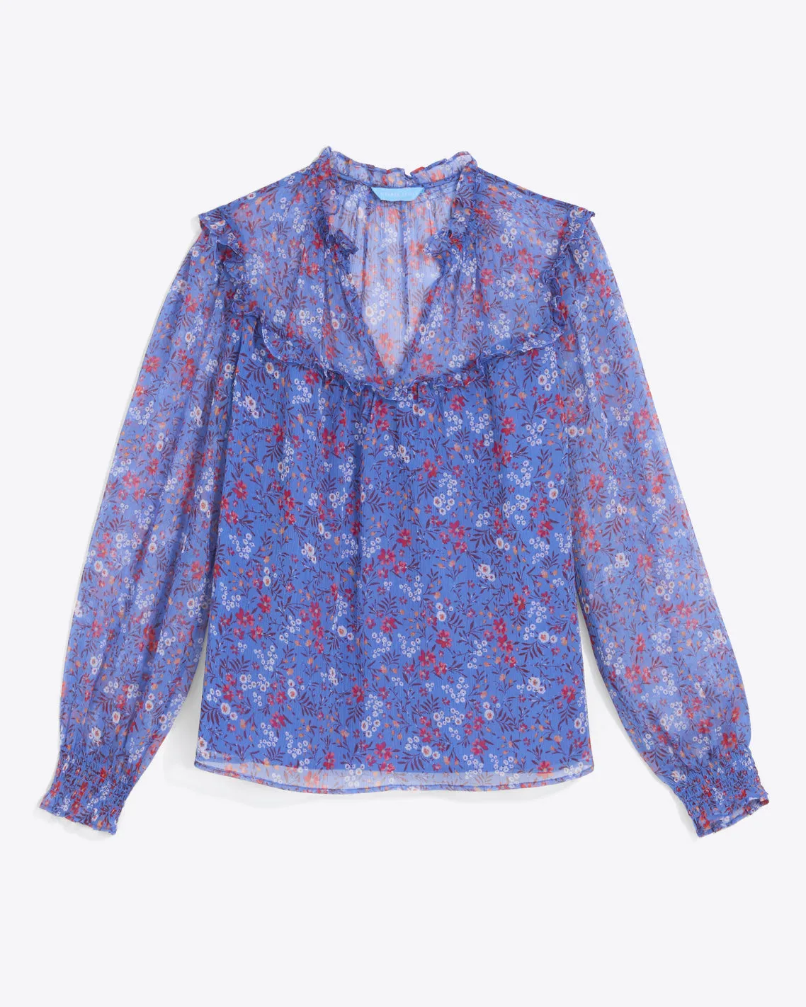 Gretchen Top in Garden Posy