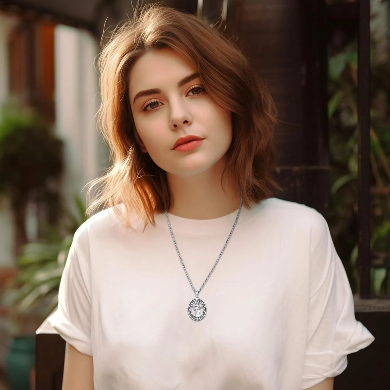 Hecate Wiccan Triple Moon Goddess Necklace Tetragrammaton Nudo De Bruja Plata 925 Original Sterling Silver Cat Moon Pendant Hekate Witch Necklace Amulet Witchy Jewelry Gifts for Women Men