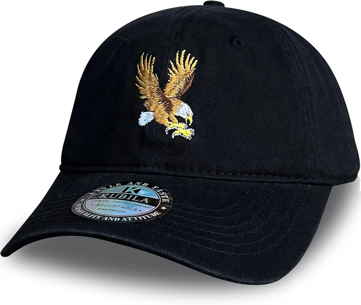 Unisex Animal Embroidered Adjustable Dad Hats for Men and Women