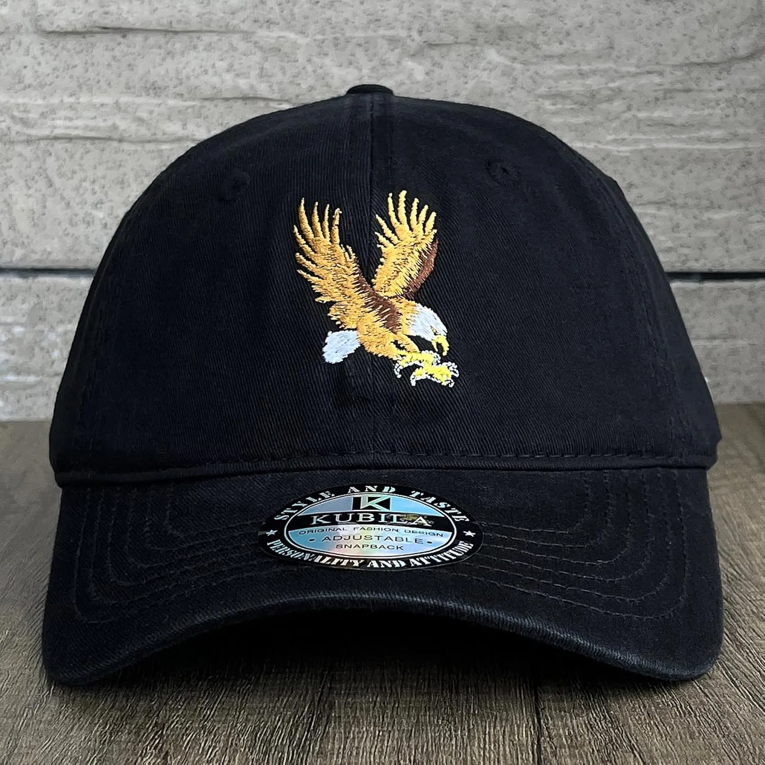Unisex Animal Embroidered Adjustable Dad Hats for Men and Women