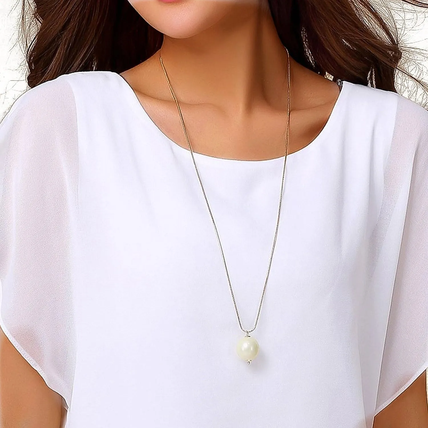 VIISHOW Women's Summer Loose Casual Short Sleeve Chiffon Top T-Shirt Blouse