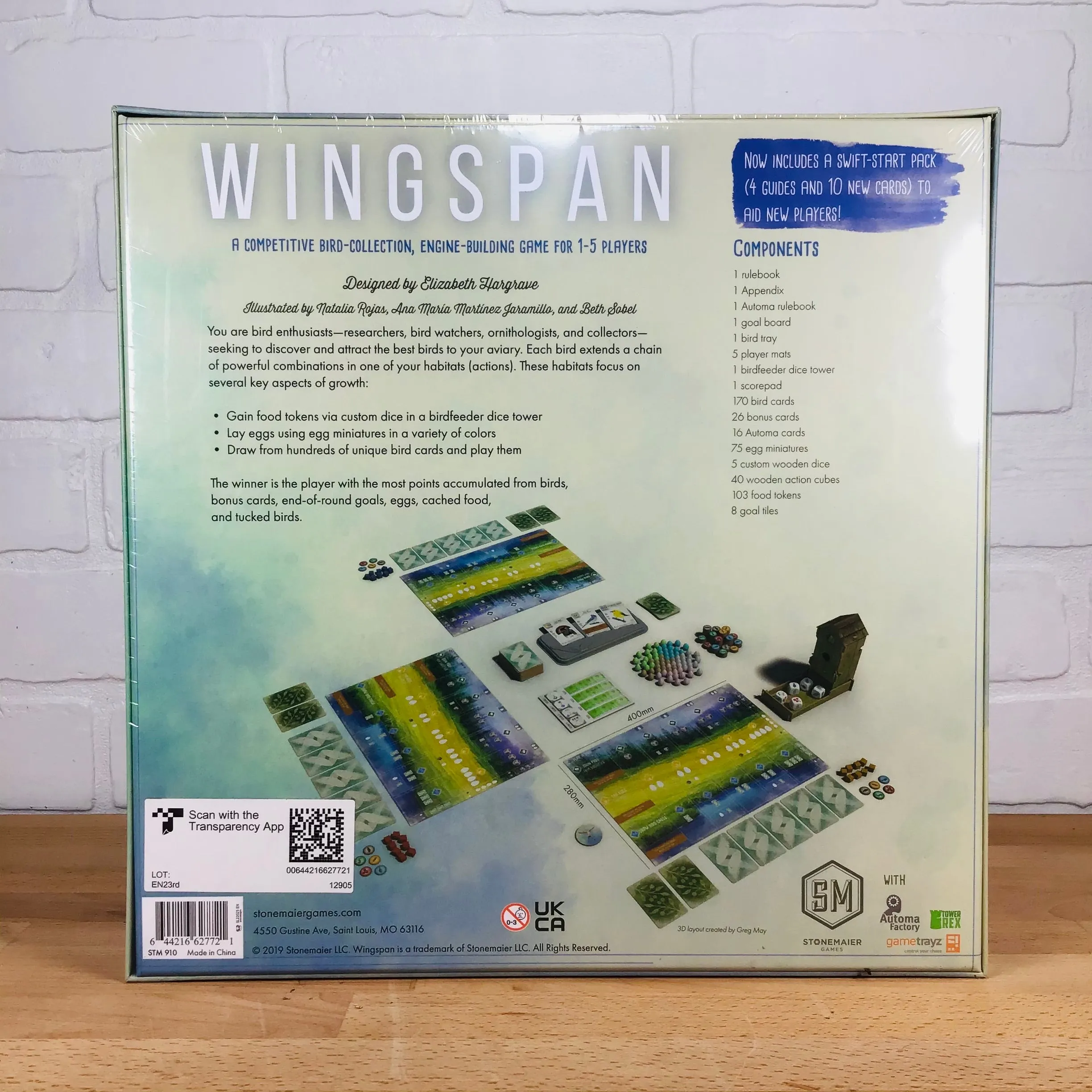 Wingspan Board Game